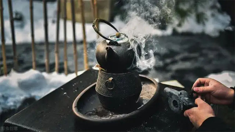 圍爐煮茶：起一爐火，煮兩碗茶，聊三餐四季，話(huà)五谷豐登(圖2)