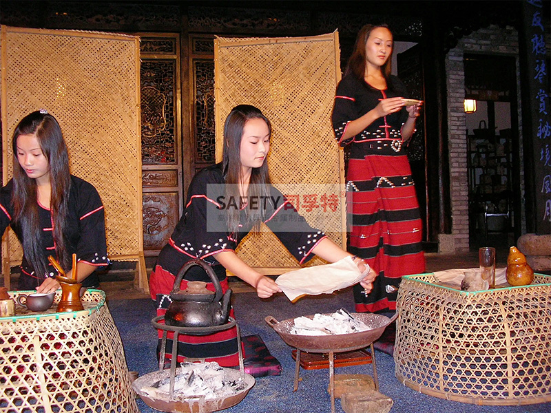 從“火塘烤茶”到“圍爐煮茶”，傳承中華茶文化 [精制鋼圍爐茶桌|炭火爐](圖1)