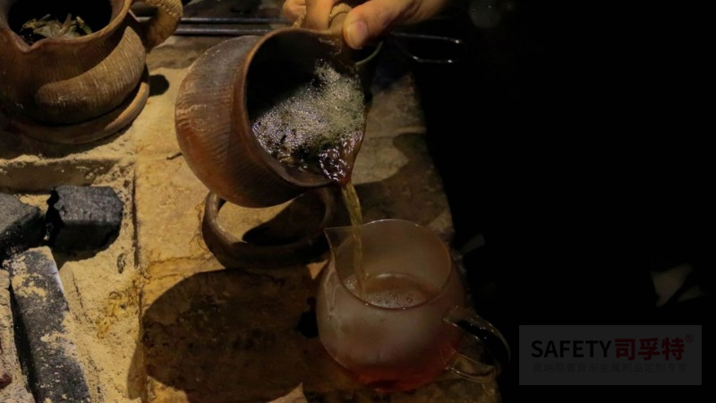 從“火塘烤茶”到“圍爐煮茶”，傳承中華茶文化 [精制鋼圍爐茶桌|炭火爐](圖4)