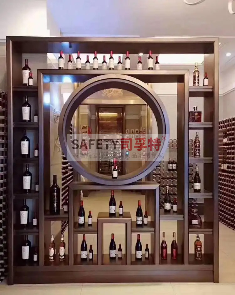 酒柜放到哪里合適？什么酒柜顯得高檔？【不銹鋼酒柜(圖2)