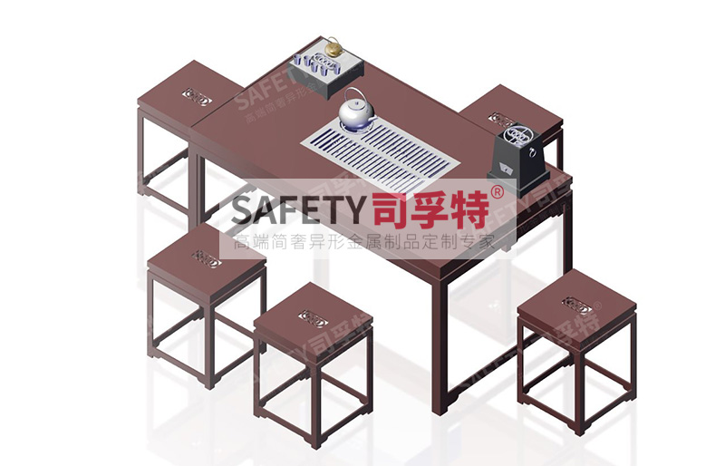 圍爐煮茶驟然爆火，一套好的圍爐茶桌必不可少[司孚特圍爐茶桌,炭火爐](圖3)