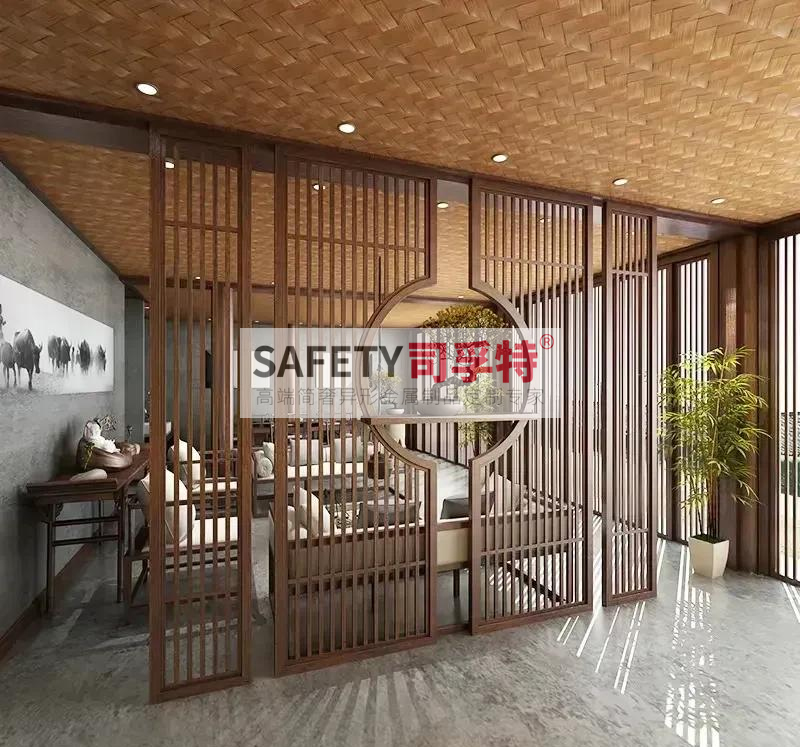彩雕鋁屏風隔斷，彰顯高端品質(zhì)[司孚特鋁雕屏風隔斷](圖1)