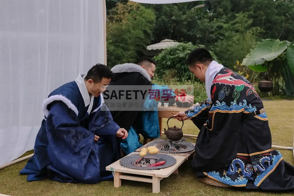 “圍爐煮茶”與非遺相互引流，潮流與文化傳承并不沖突[精致鋼圍爐，炭火爐](圖2)